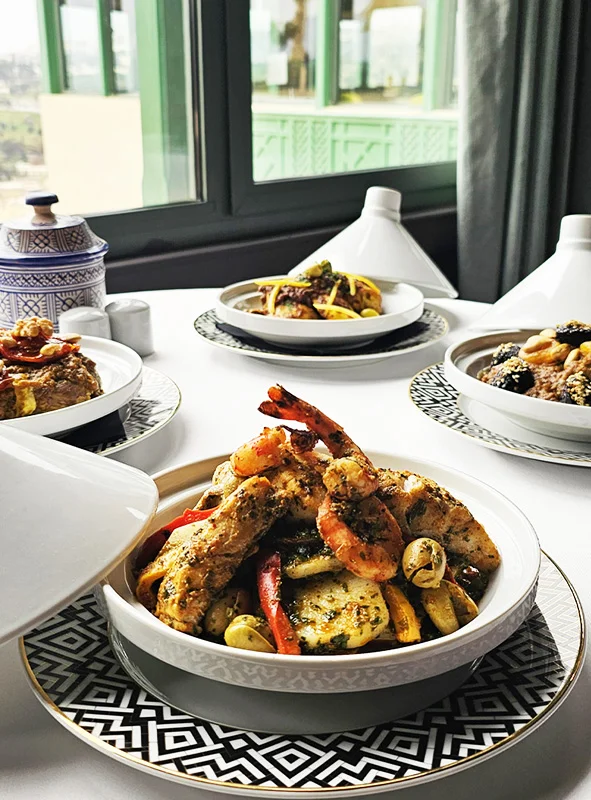 Fish Tajine at L'Amandier