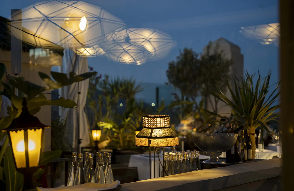 L'Amandier in the best restaurants Fes Morocco by Night