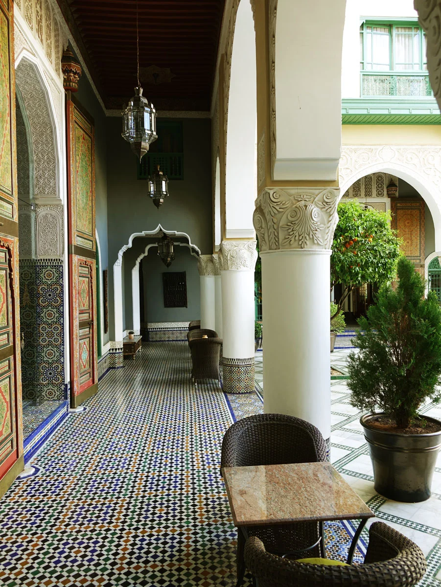 Luxury riad fes palais faraj traditional